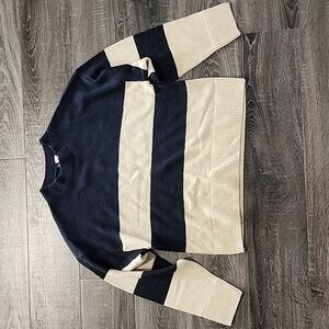 🦜 H&M striped Rugby sweater 🦜